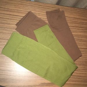 Lined Leggings (2 pairs!) NWOT